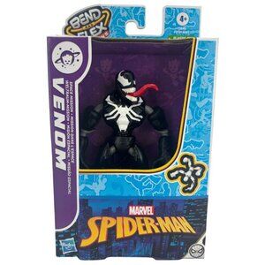 Hasbro Marvel Venom Bend And Flex Action Figure / For Ages 4+